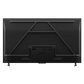 Open box TCL 50-inch S4 4K UHD HDR LED Roku Smart TV showing screen display and sleek black design.