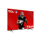 Open box TCL 55-inch Q6 Series 4K UHD HDR QLED Smart Google TV with sleek design and vibrant display.