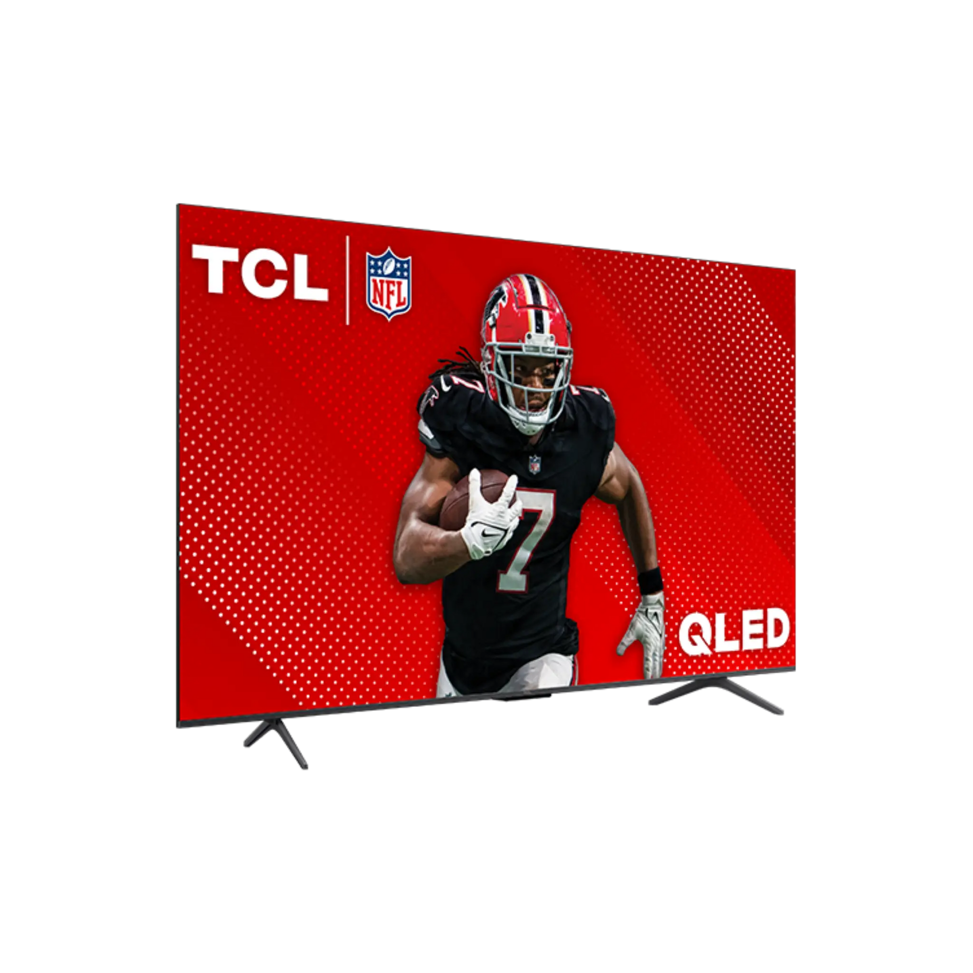 Open box TCL 55-inch Q6 Series 4K UHD HDR QLED Smart Google TV with sleek design and vibrant display.