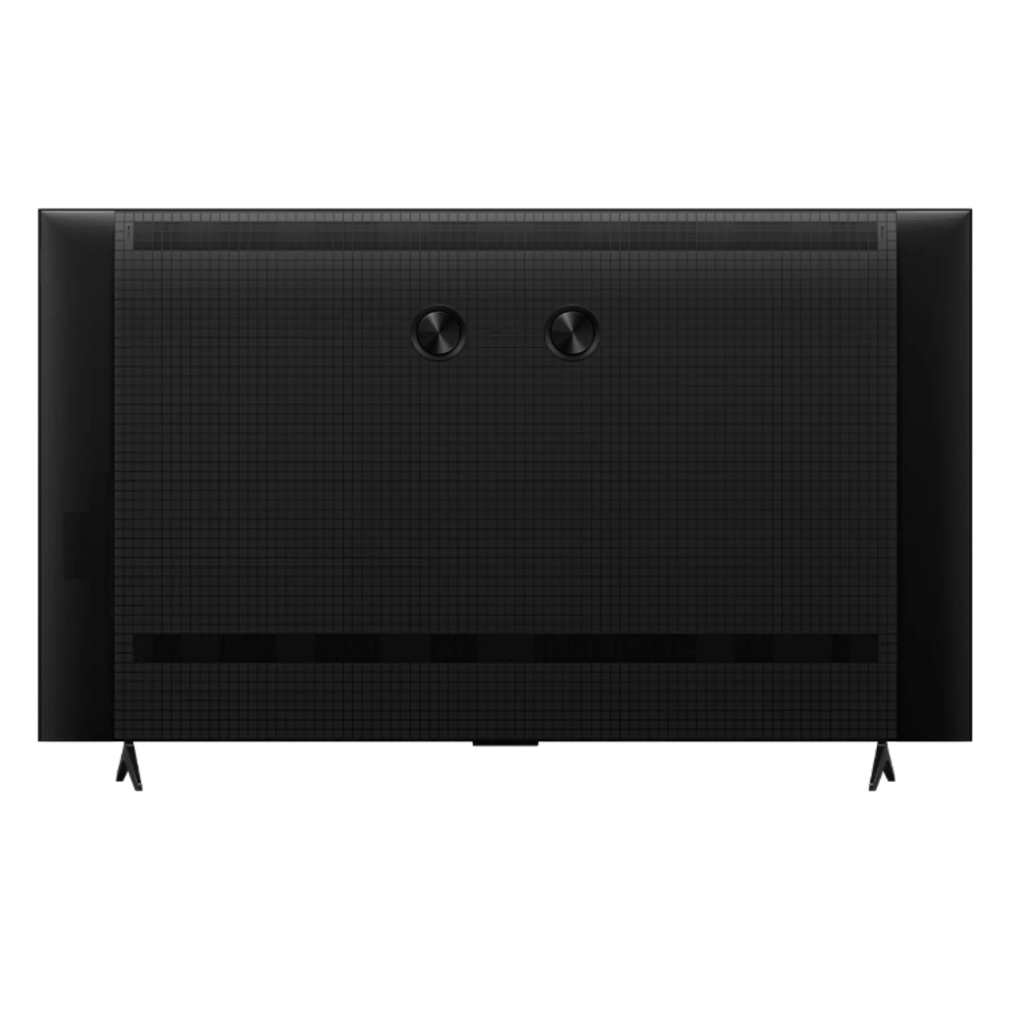 Open box TCL 55-inch QM5K Series 4K UHD HDR QD-Mini LED Smart Google TV display showing vibrant screen and sleek design.