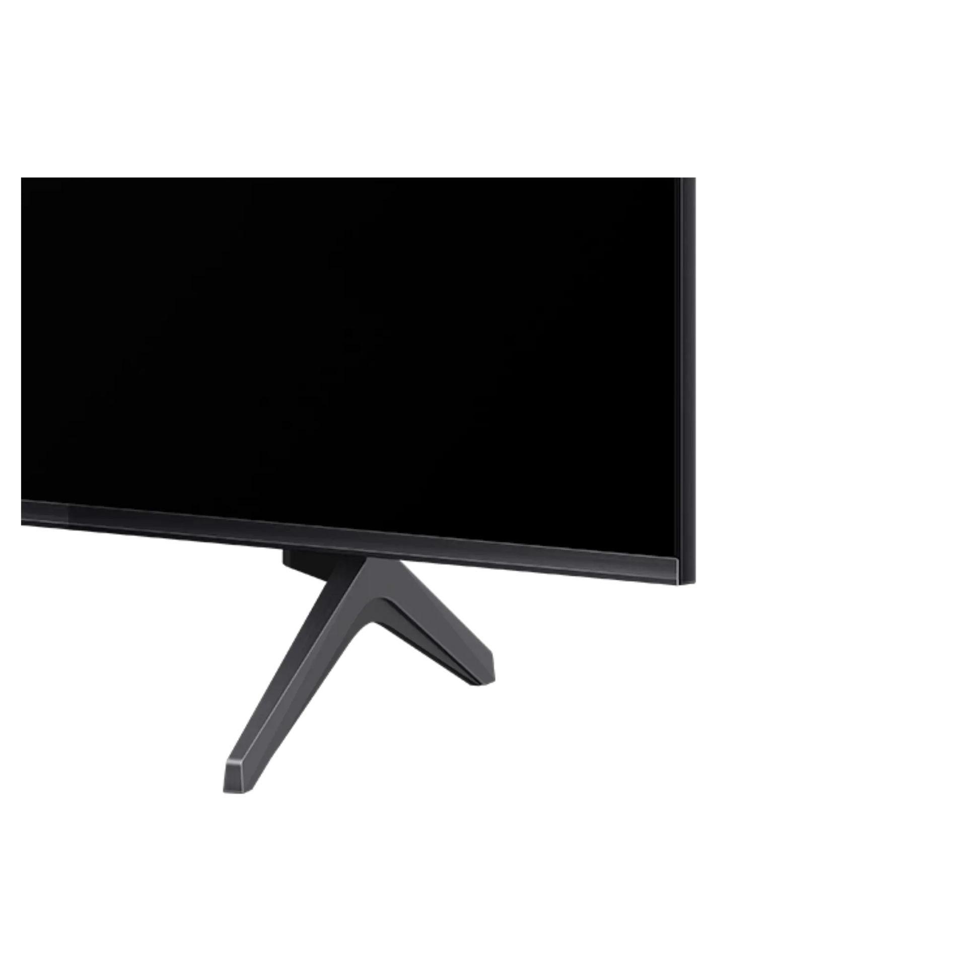 Open box TCL 55-inch QM6K Series 4K UHD HDR QD-mini LED Smart Google TV showing the TV screen and sleek black frame.