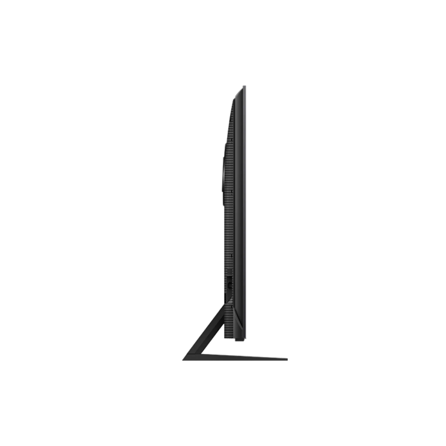Open box TCL 55-inch QM7-Series 4K UHD HDR QD-Mini LED Smart Google TV with sleek design and remote control.