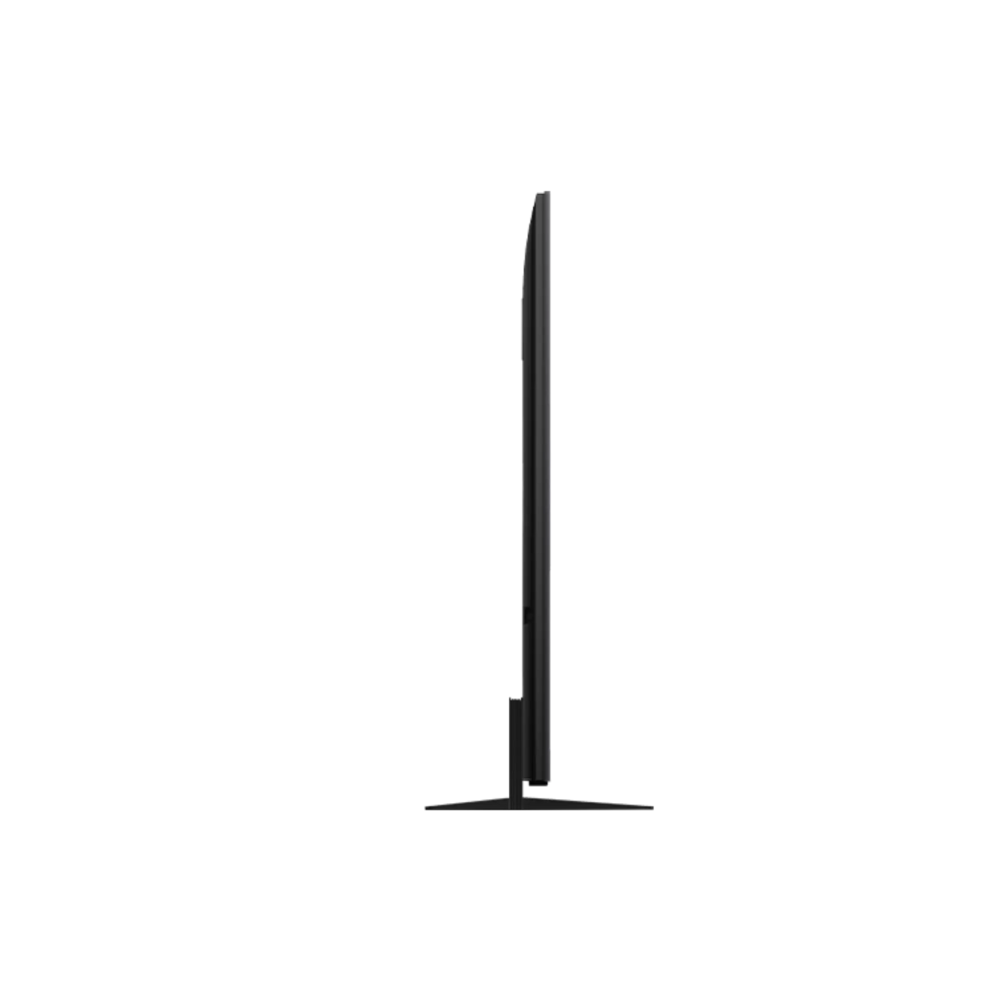 Open box TCL 55-inch QM7K Series 4K UHD HDR QD Mini LED Smart Google TV showing the screen and sleek black frame.