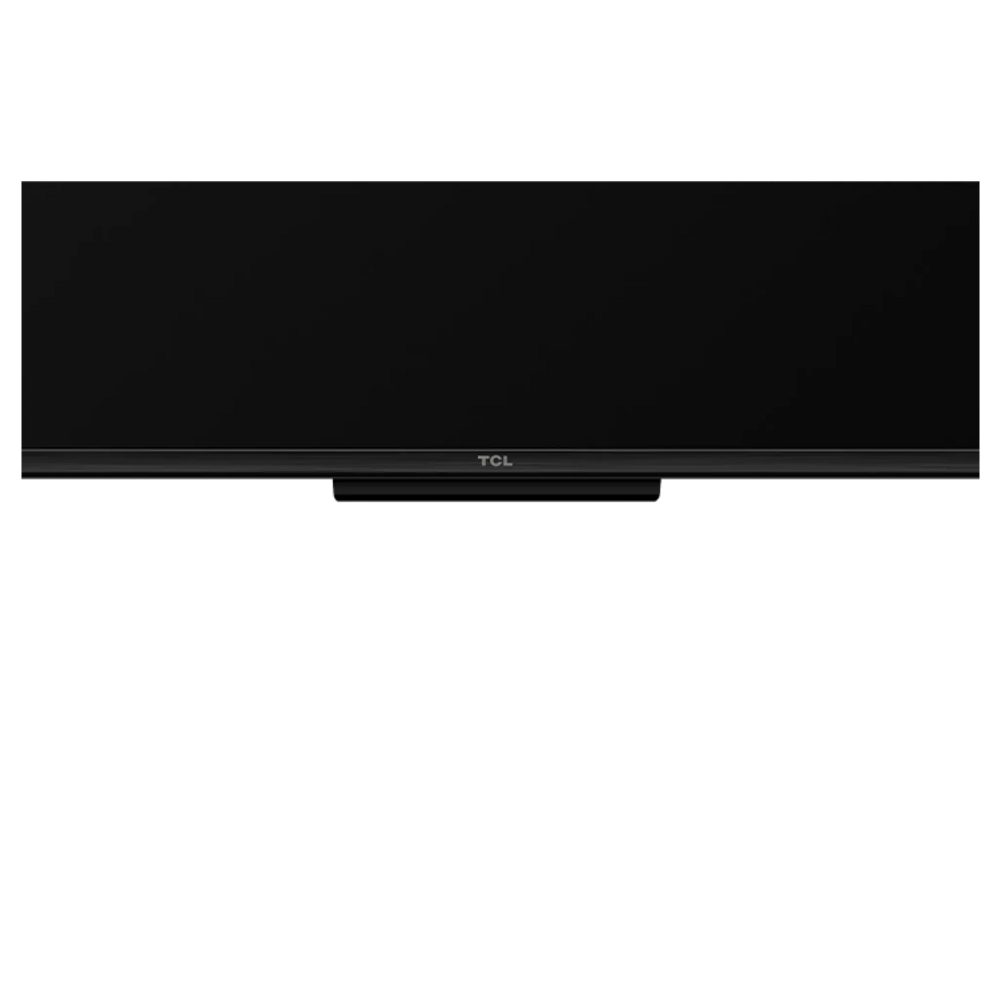 Open box TCL 65-inch QM5K Series 4K UHD HDR QD-Mini LED Smart Google TV with screen and remote control visible.