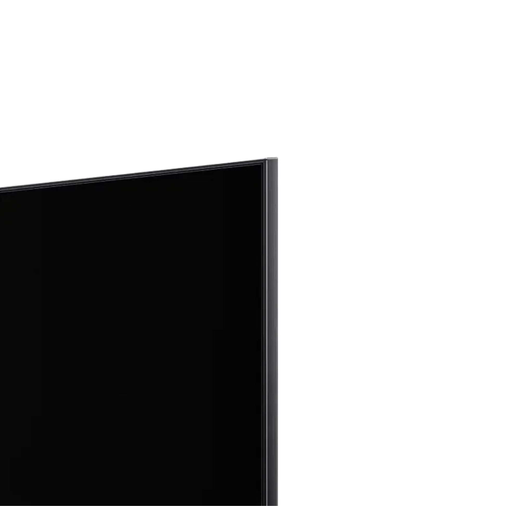 Open box TCL 65-inch QM6K Series 4K UHD QD Mini LED TV showing the sleek screen and modern design.