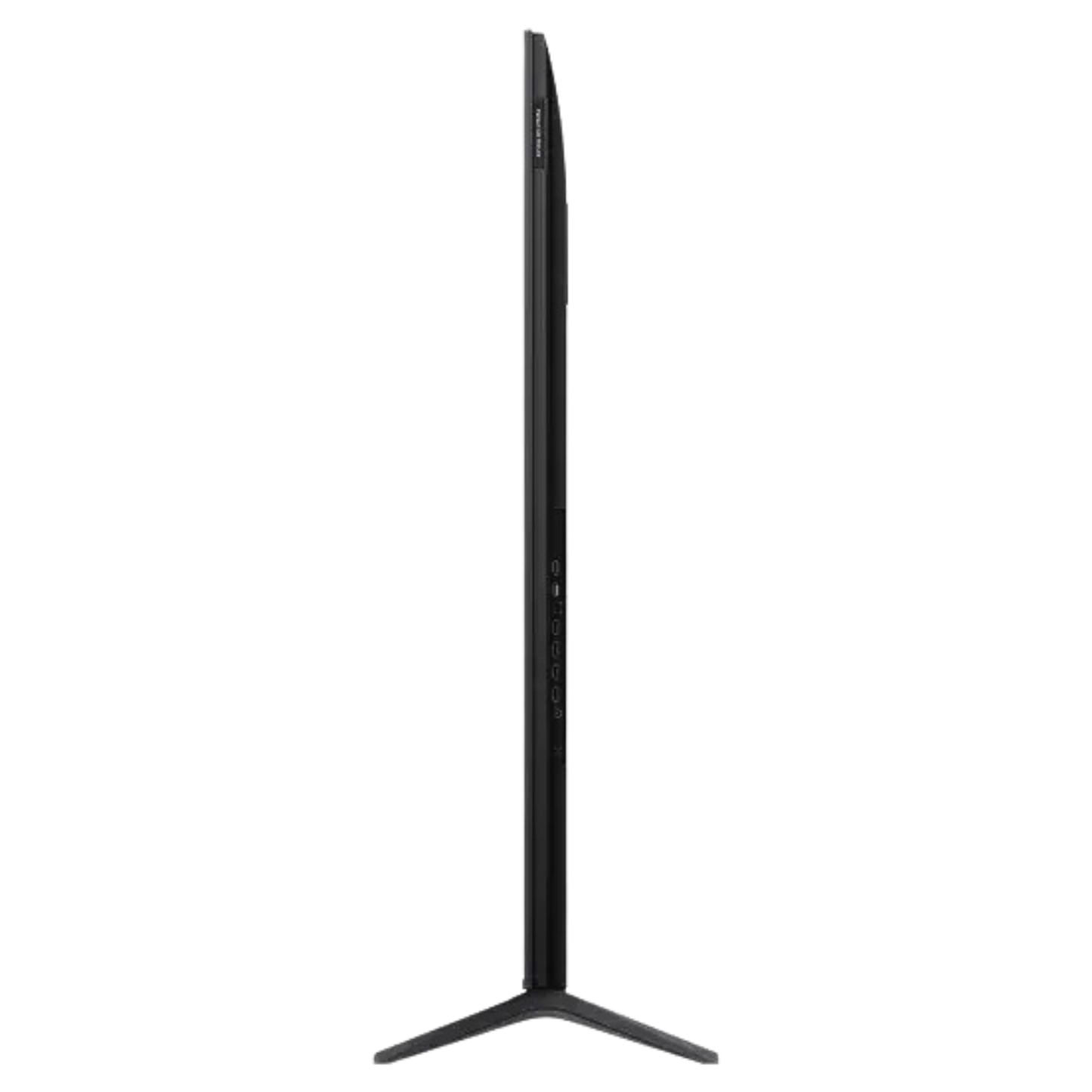 Open box TCL 65-inch QM6K Series 4K UHD QD-Mini LED TV showing screen display and sleek black frame.