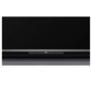 Open box TCL 65-inch QM8K Series 4K UHD HDR Mini-LED Smart Google TV showing screen and sleek black design.