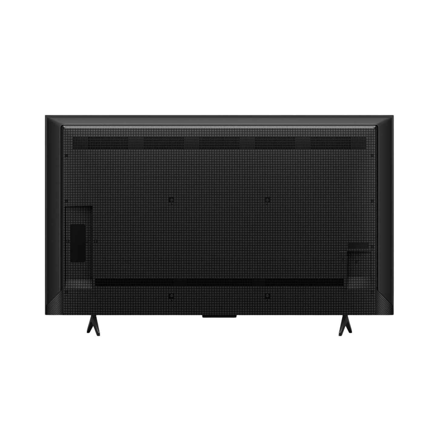 Open box TCL 75-inch QM5K Series 4K UHD HDR QD-Mini LED Smart Google TV showing sleek screen and slim black frame.