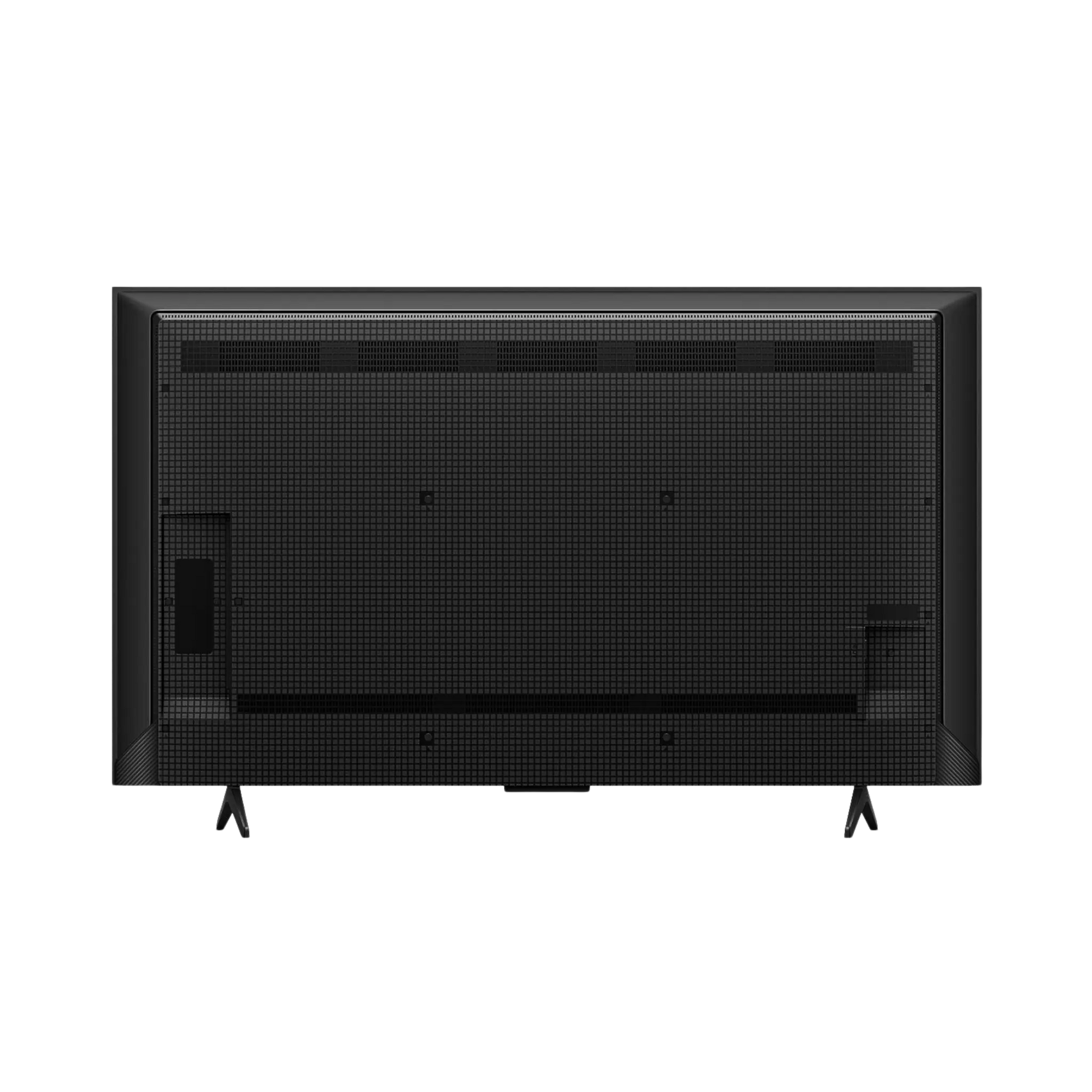 Open box TCL 75-inch QM5K Series 4K UHD HDR QD-Mini LED Smart Google TV showing sleek screen and slim black frame.