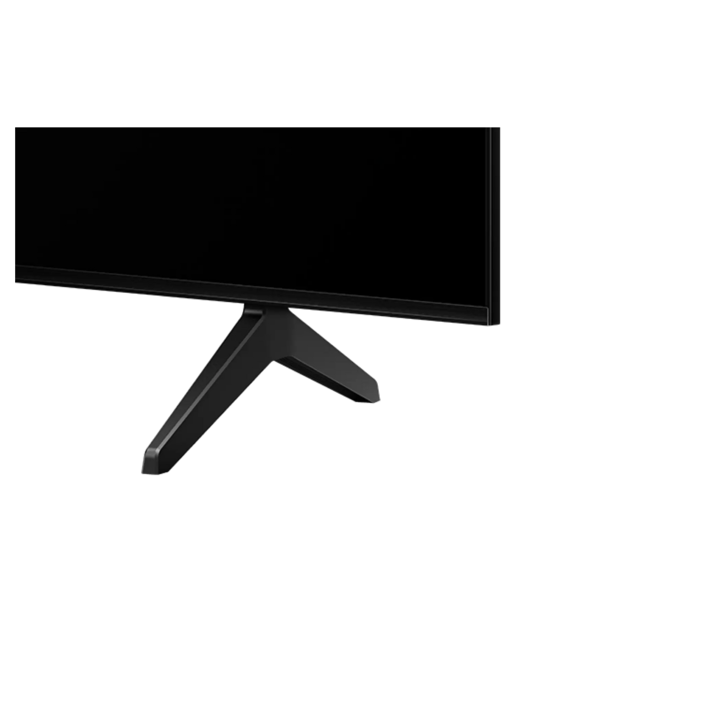 Open box TCL 75-inch QM5K Series 4K UHD HDR QD-Mini LED Smart Google TV showing the screen and sleek black frame.