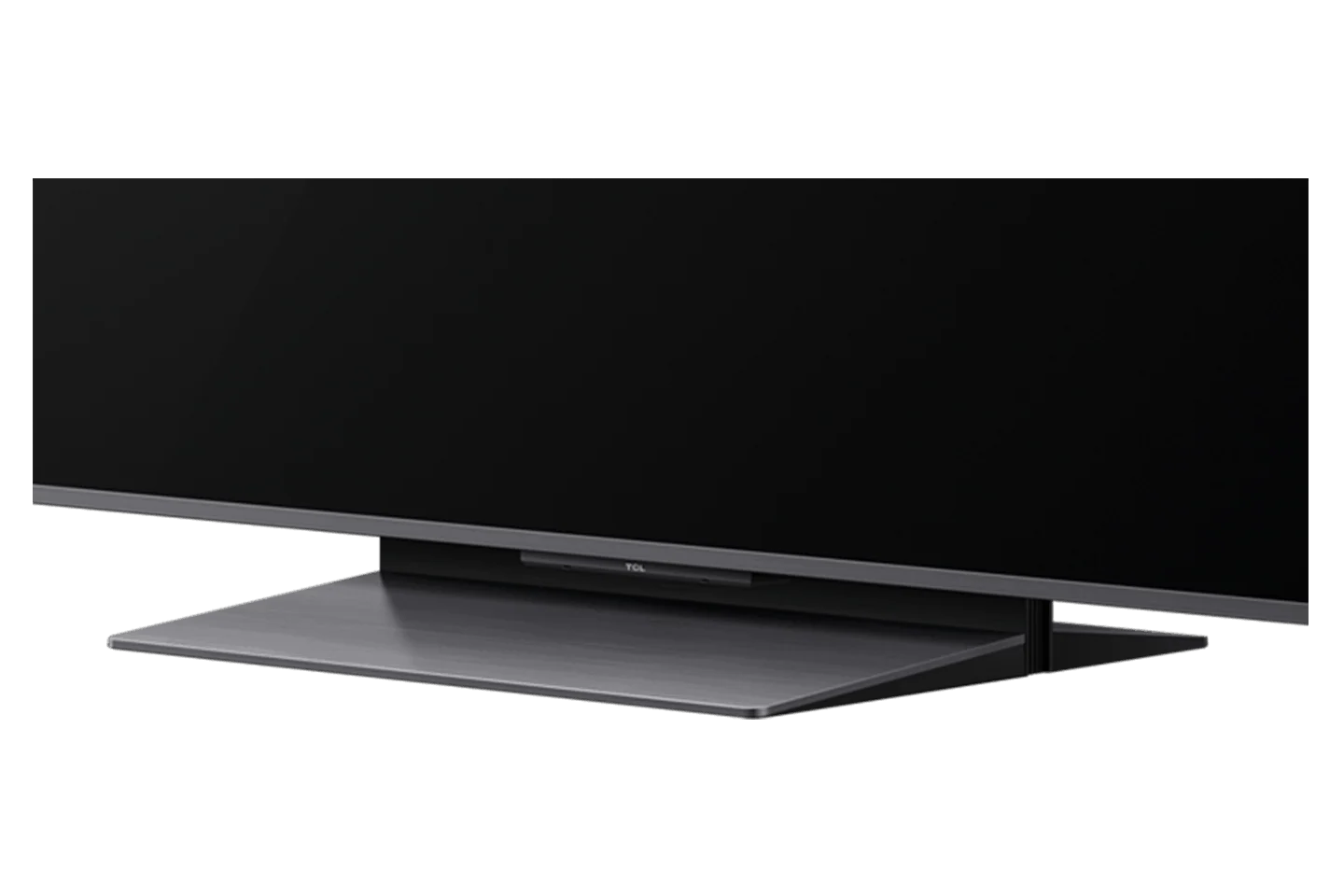 Open box TCL 75-inch QM8L Series 4K UHD HDR Mini LED Smart TV with Dolby Vision, Atmos, and Google TV interface.