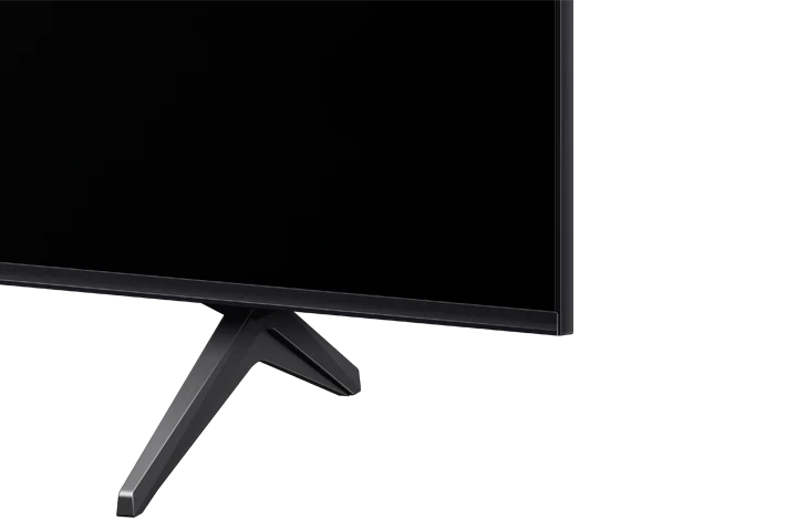 Open box TCL 85-inch QM6K Series 4K UHD HDR QD-Mini LED Smart Google TV showing the sleek TV screen and slim design.