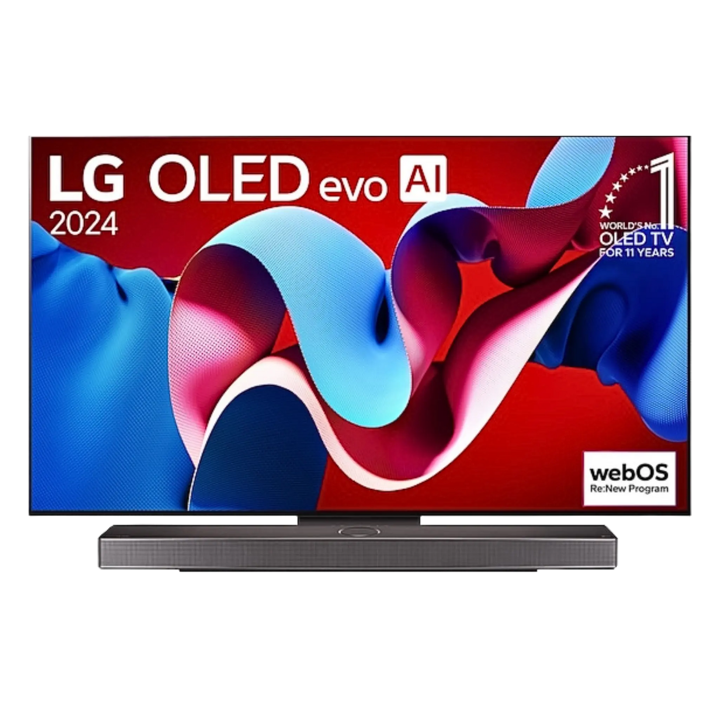Open Box - LG C4 55" 4K UHD HDR OLED evo webOS Smart TV (OLED55C4PUA) 2024 LG