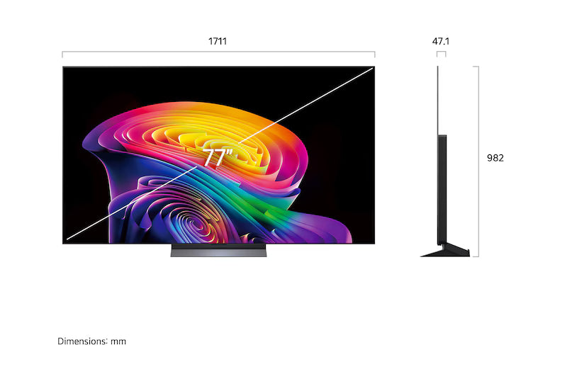 Open Box - LG 77" C6 4K UHD HDR OLED 120Hz Dolby Vision & Atmos webOS Smart TV (OLED77C6HUP.ACC) - 2026
