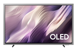 Samsung S95H OLED 4K Vision AI Smart TV displaying vibrant 4K picture with sleek design and thin bezels.
